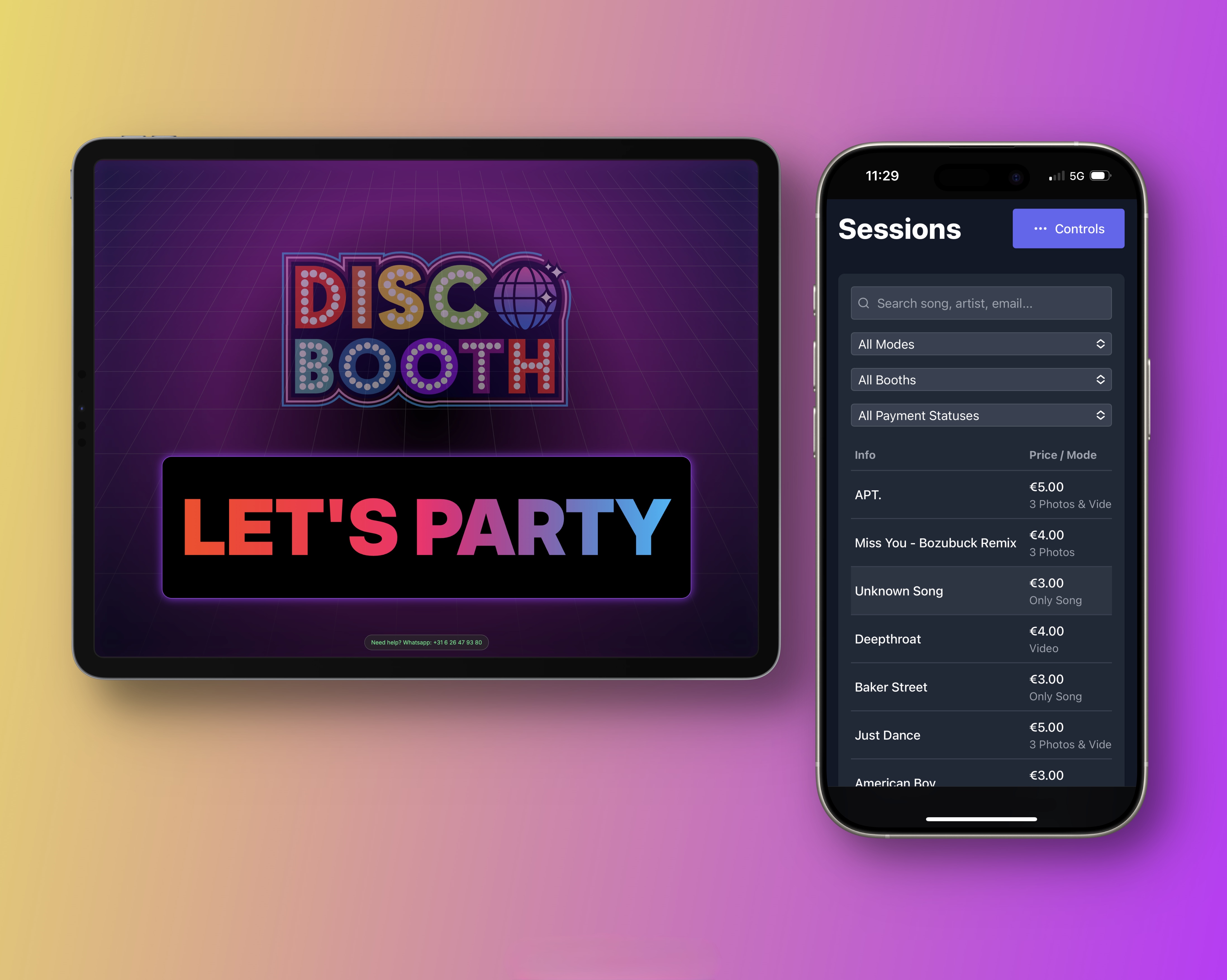 DiscoBooth - Controller